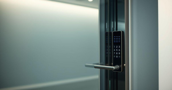 Como escolher o melhor controle de acesso para porta de vidro