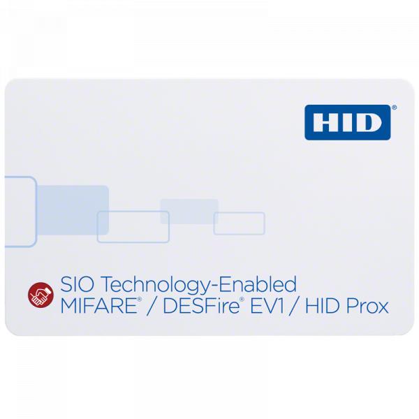 Cartão de Proximidade 38xx Habilitado por SIO MIFARE DESFire EV1 + Prox