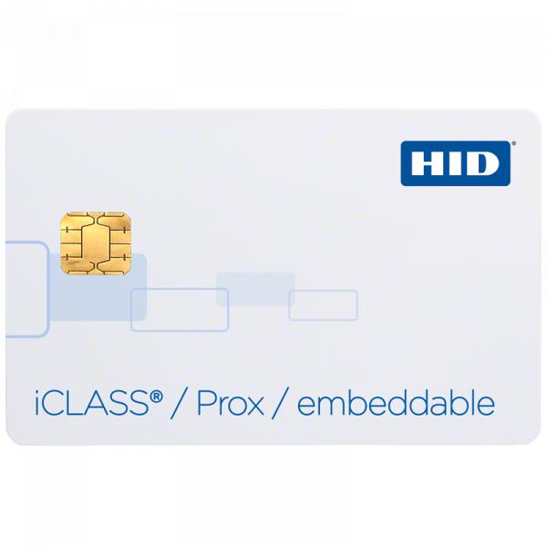 Cartão de Proximidade HID iCLASS® 213x Integrável & iCLASS Prox Integrado