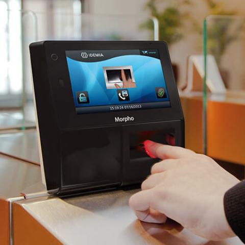 Terminal de Biometria para Controle de Acesso Idemia MorphoAccess SIGMA Series